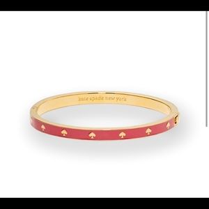NWT Kate Spade Spot the Spade Hinge Bangle
